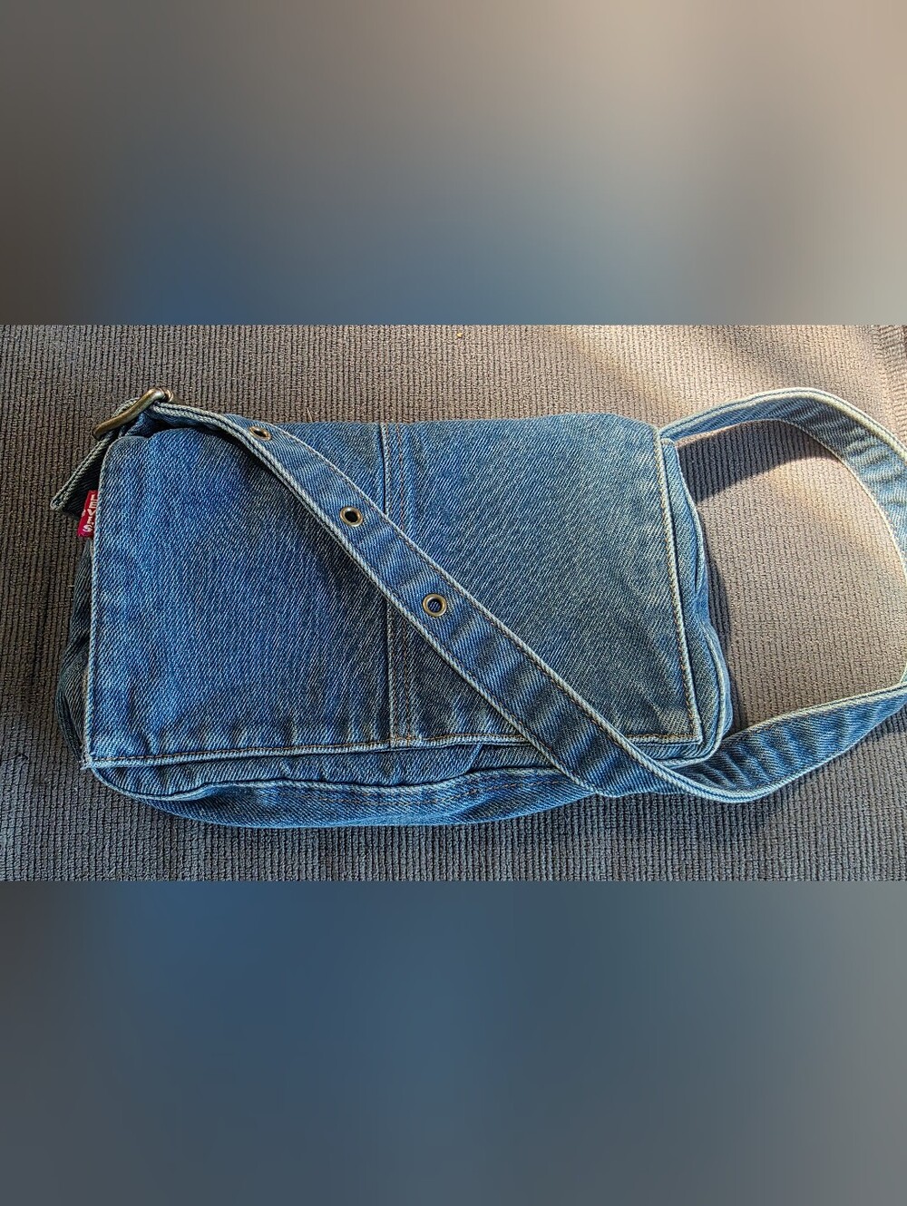 Levis Denim Shoulder Bag - Blue